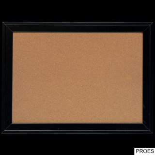 Tablica korkowa Nobo z szeroką czarną ramą, 585x430mm 1903922