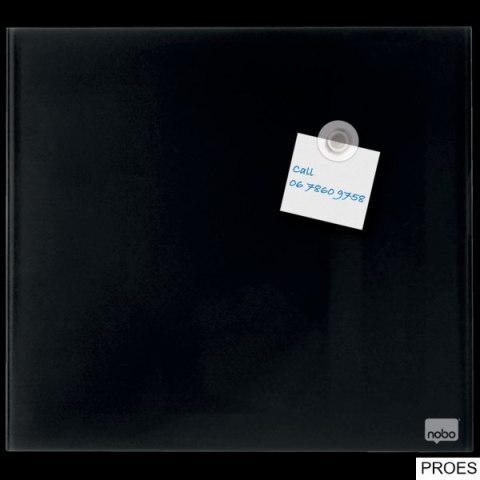Tablica szklana NOBO Diamond Glass czarna 300x300 1903950