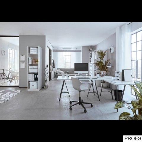 Teczka z gumką PP Leitz WOW, 30 mm, biała 46290001 Teczka z gumką PP Leitz WOW, 30 mm, biała 46290001