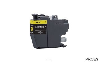 Tusz BROTHER (LC3619XLY) żółty 1500str