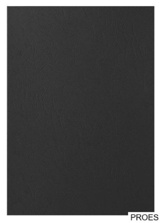 APEX okładki do bindowania A4 (czarne, skóropodobne) op. 100szt. 6501001 FELLOWES