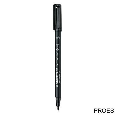 Foliopis permanentny S 313 czarny STAEDTLER LUMOCOLOR S313-9 Foliopis permanentny S 313 czarny STAEDTLER LUMOCOLOR S313-9