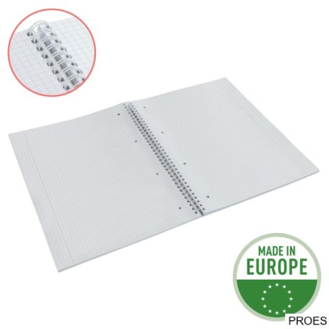 Kołonotatnik ColourBreeze A4, w kratkę, koralowy Esselte 628478 Kołonotatnik ColourBreeze A4, w kratkę, koralowy Esselte 628478