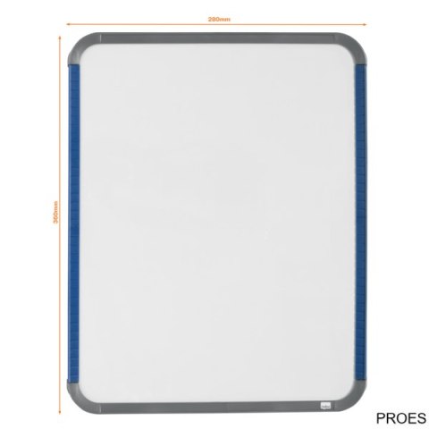Magnetyczna tabliczka suchościeralna Nobo 280x360mm, biała QB05442ASTD Magnetyczna tabliczka suchościeralna Nobo 280x360mm, biała QB05442ASTD