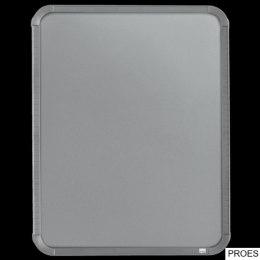 Magnetyczna tabliczka suchościeralna Nobo 280x360mm, srebrna QB05442CD
