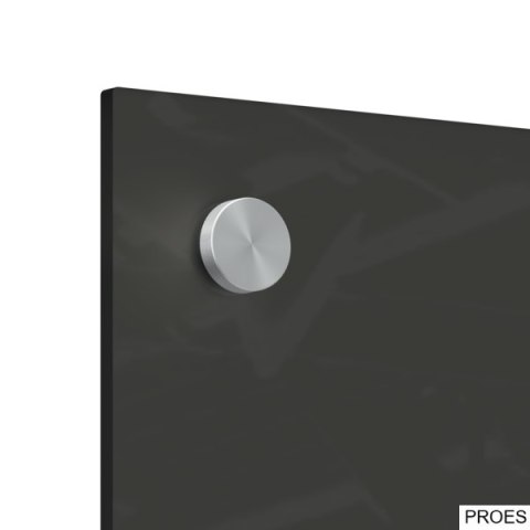 Mała podłużna szklana tablica suchościeralna Nobo Home 300x600mm, czarna 1915609 Mała podłużna szklana tablica suchościeralna Nobo Home 300x600mm, czarna 1915609