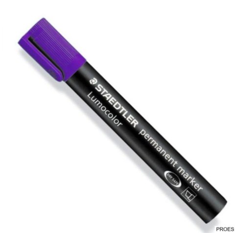 Marker Lumocolor, wodoodporny, ścięty, fioletowy, Staedtler S 350-6 Marker Lumocolor, wodoodporny, ścięty, fioletowy, Staedtler S 350-6