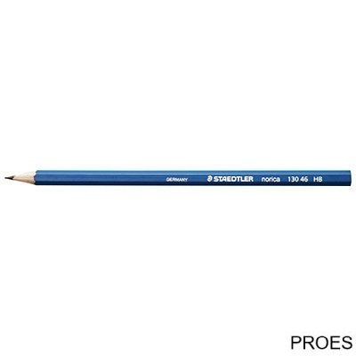 Ołówek Norica, szeciokątny, z gumką, tw. HB, Staedtler S 132 46-HB Ołówek Norica, szeciokątny, z gumką, tw. HB, Staedtler S 132 46-HB