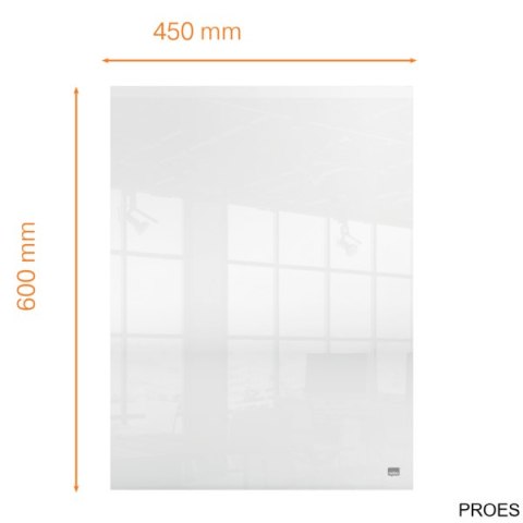 Tablica akrylowa suchościeralna na biurko Nobo Home 600x450mm 1915618 Tablica akrylowa suchościeralna na biurko Nobo Home 600x450mm 1915618