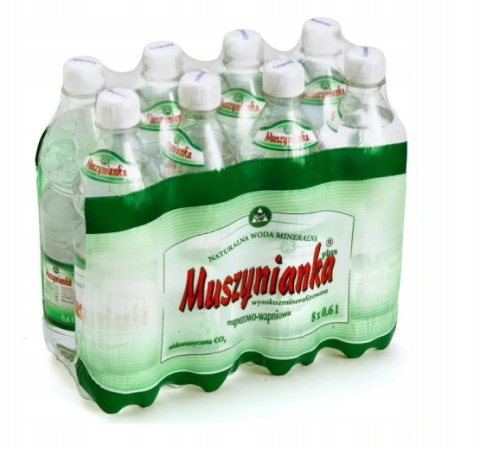 Woda MUSZYNIANKA 0.6l niskogazowana zielona zgrzewka 8 szt. Woda MUSZYNIANKA 0.6l niskogazowana zielona zgrzewka 8 szt.