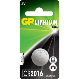 Bateria litowa GP CR2016-U1 3.0V