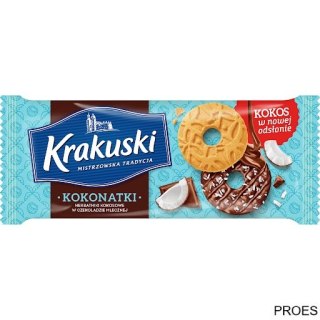 Ciastka BAHLSEN KRAKUSKI KOKONATKI 174g