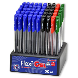 Długopis żelowy Flexi Gel mix kolorów TT8506 PENMATE