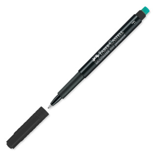 Foliopis z gumką OHP MULTIMARK M 1.0 czarny 152599 FABER-CASTELL