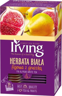 Herbata IRVING figowa z gruszką 20 kopert 1,5g biała