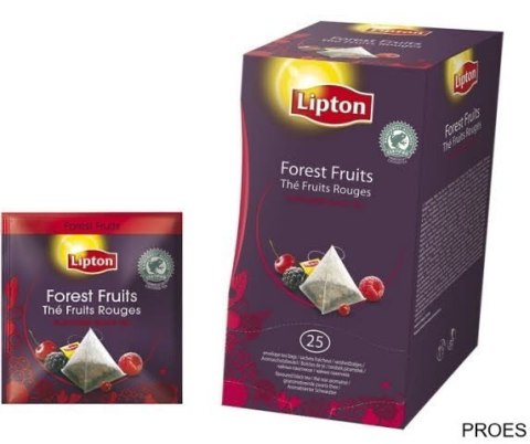 Herbata LIPTON FOREST FRUTIS 25k.fol czarna