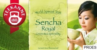 Herbata TEEKANNE GREEN World Special Teas Sencha Royal 20kopert zielona