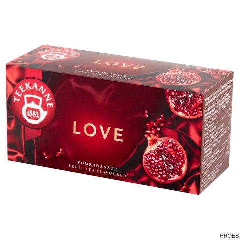 Herbata TEEKANNE LOVE 20t x 2,25g owocowa Herbata TEEKANNE LOVE 20t x 2,25g owocowa