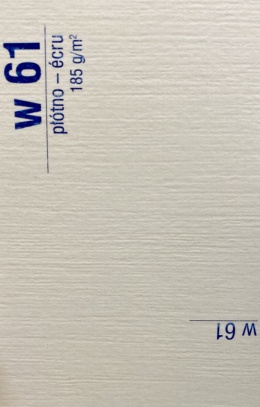 Karton wizytówkowy A4 W61 płótno (20 arkuszy) 246g KRESKA