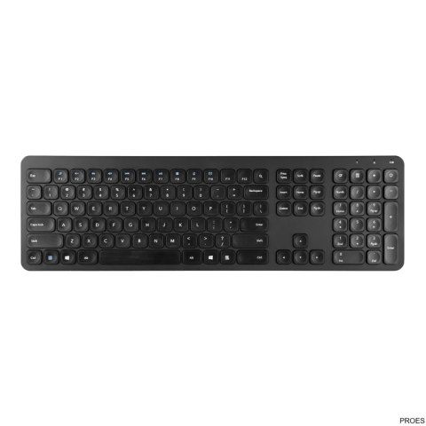 Klawiatura bezprzewodowa 2,4GHz PLATINET czarna PMK100WB Klawiatura bezprzewodowa 2,4GHz PLATINET czarna PMK100WB