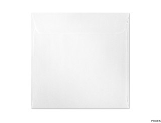 Koperta 158x158mm Millenium diamentowa biel (10) 280816