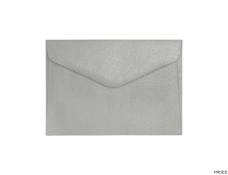 Koperta C6 PEARL srebrny K.,150g/m2 (10)280266 GALERIA PAPIER