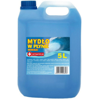 Mydło w płynie 5l antybakteryjne morskie