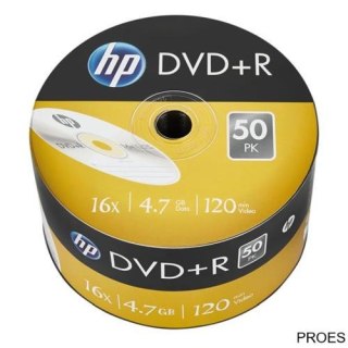 Płyta HP DVD+R 4.7GB 16x (50szt) SPINDEL, bulk DRE00070