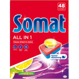 SOMAT Tabletki do zmywarki 46 szt. All in one Lemon 577372