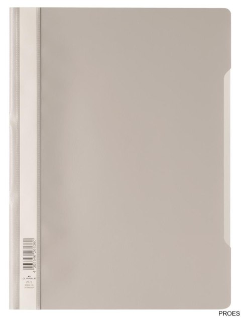 Skoroszyt A4 z przezroczystą okładką z PP szary 257310 DURABLE (50) Skoroszyt A4 z przezroczystą okładką z PP szary 257310 DURABLE (50)