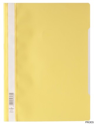 Skoroszyt A4 z przezroczystą okładką z PP Żółty 257304 DURABLE (50)