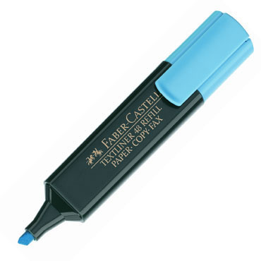 Zakreślacz TEXTLINER 48 niebieski FABER-CASTELL 154851 FC
