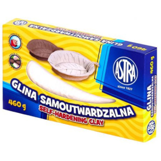 Glina samoutwardzalna Astra 460g - biała, 83810908