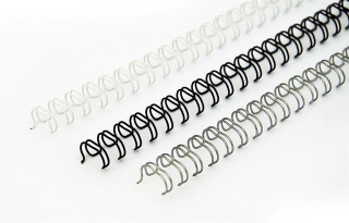 Grzbiety drutowe 16mm 5/8,2:1 czarne (100) ARGO 996705 425152 16