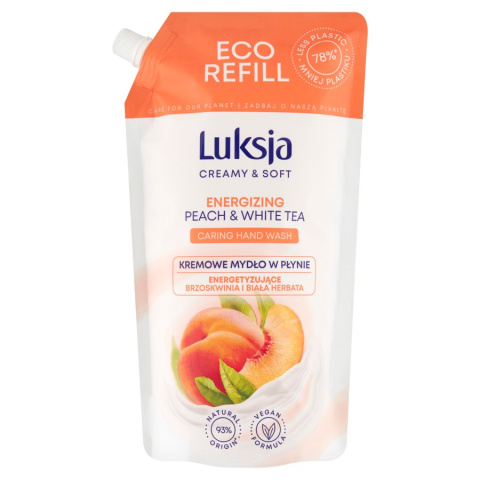 LUKSJA Mydło zapas 900ml mix LUKSJA Mydło zapas 900ml mix