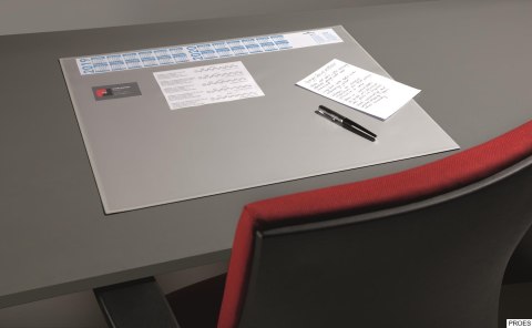 Podkład na biurko z kalendarzem 520x650 mm szary 720410 DURABLE Podkład na biurko z kalendarzem 520x650 mm szary 720410 DURABLE