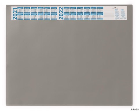 Podkład na biurko z kalendarzem 520x650 mm szary 720410 DURABLE Podkład na biurko z kalendarzem 520x650 mm szary 720410 DURABLE