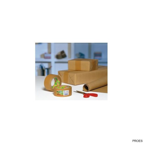 Taśma pakowa papierowa TESAPACK 50mx50mm brązowa 57180-00000-02 TS Taśma pakowa papierowa TESAPACK 50mx50mm brązowa 57180-00000-02 TS