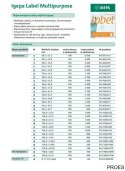 Etykieta samoprzylepna 70x67.7mm (100sztuk) CONTILABEL EA-700X677