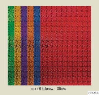 Karton A2 250gr.holographic-sfinks mix (24) CORMORAN *7848 (X)