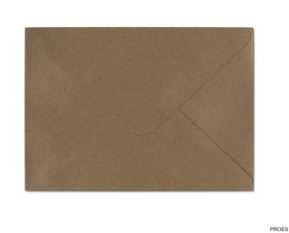 Koperta 160x160mm KRAFT c.beż. K 120g (10) 280322 ARGO