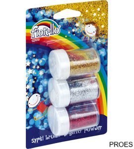 Sypki brokat FIORELLO GR-B8 3 kolory x8g 170-2235 Sypki brokat FIORELLO GR-B8 3 kolory x8g 170-2235