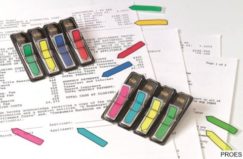 Zakładki indeksujące POST-IT (684-ARR4), PP, 12x43mm, strzałka, 4x24 kart., mix kolorów neonowy 3M-70071353612 Zakładki indeksujące POST-IT (684-ARR4), PP, 12x43mm, strzałka, 4x24 kart., mix kolorów neonowy 3M-70071353612