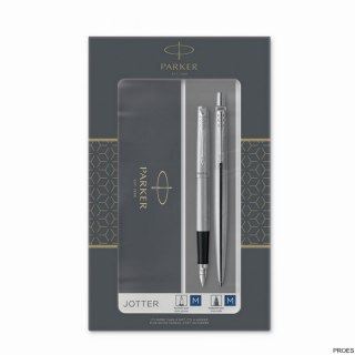 Zestaw JOTTER STAINLESS STEEL CT_(Długopis + Pióro wieczne) PARKER 2093258
