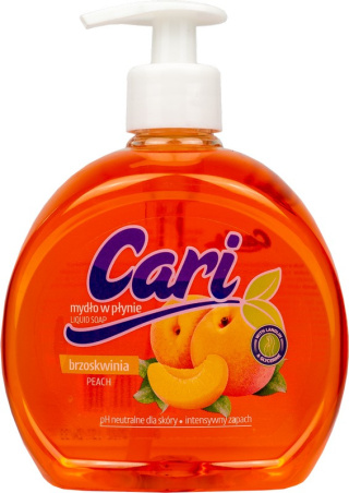CARI Mydło w płynie z dozownikiem 500ml brzoskwinia