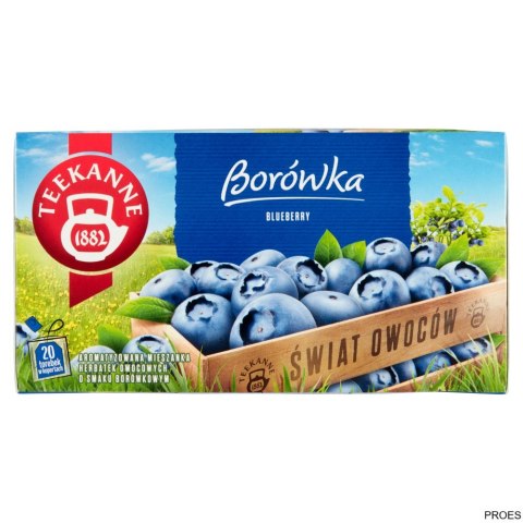 Herbata TEEKANNE Borówka 20t owocowa Herbata TEEKANNE Borówka 20t owocowa