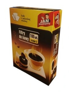 JAN NIEZBĘDNY Filtry do kawy 100 szt. rozm.4 80240