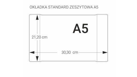 Okładka standard zeszytowa A5 bezbarwna (10 szt.) OZK10-01-02 BIURFOL Okładka standard zeszytowa A5 bezbarwna (10 szt.) OZK10-01-02 BIURFOL