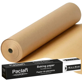 Papier do pieczenia rolka 50m brązowy PACLAN