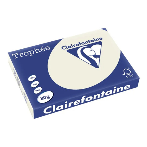 Papier xero A3 80g szary TROPHEE 500ark xca31251 (X)
